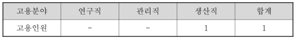 고용 창출 효과