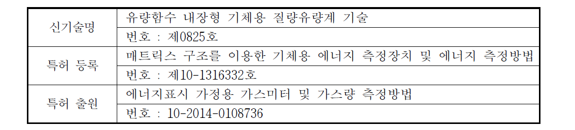 개발 가스미터의 적용 기술