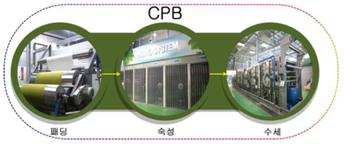 CPB 염색공정