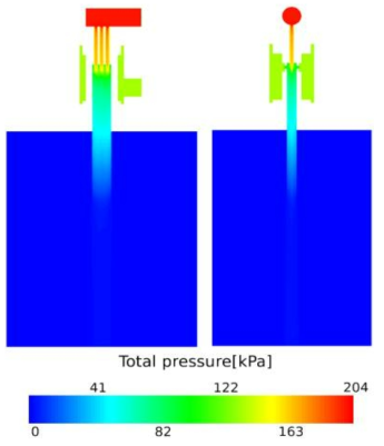 1번 케이스의 Air total pressure(kPa)