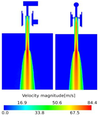 3번 케이스의 Slurry velocity magnitude(m/s)