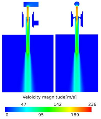 3번 케이스의 Air velocity magnitude(m/s)