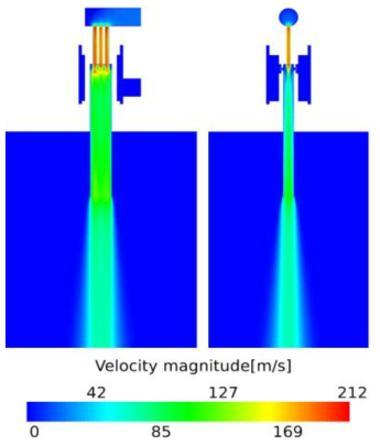 4번 케이스의 Air velocity magnitude(m/s)