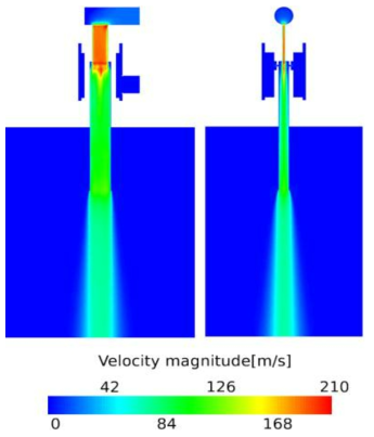 5번 케이스의 Air velocity magnitude(m/s)