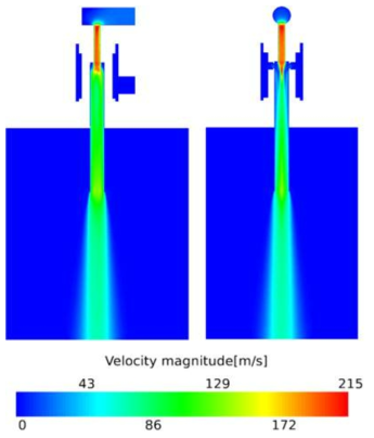 10번 케이스의 Air velocity magnitude(m/s)