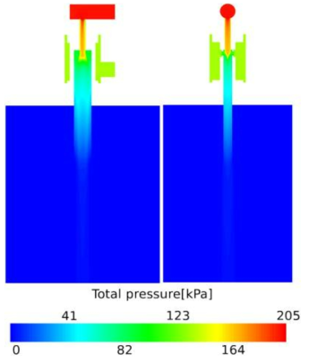 13번 케이스의 Air total pressure(kPa)