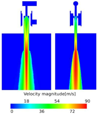 13번 케이스의 Slurry velocity magnitude(m/s)