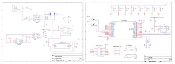 일체형 LED Controller의 회로도