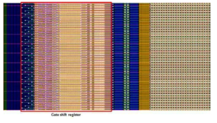 설계 내 Gate shift register array