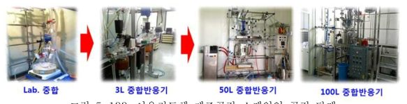 이온전도체 제조공정 스케일업 공정 단계