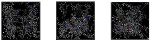 Model structure - Final structure of polyimide