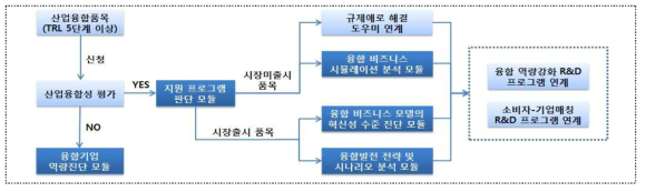 융합발전 방향성 모델의 구성 및 프레임워크