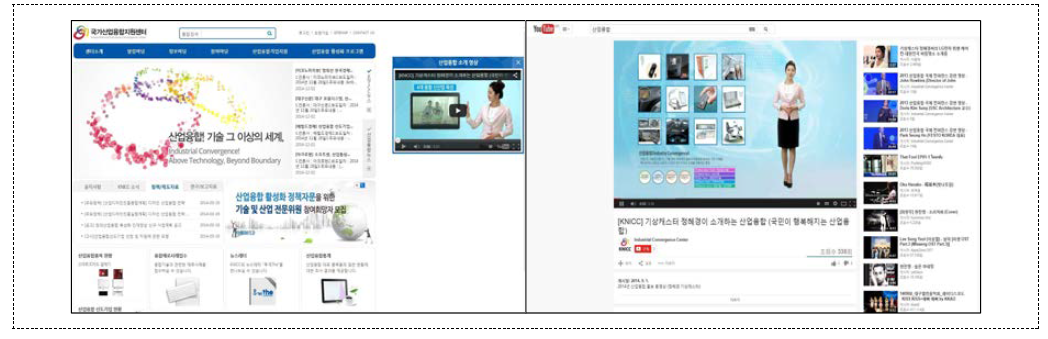 ‘14년 산업융합 동영상 게시