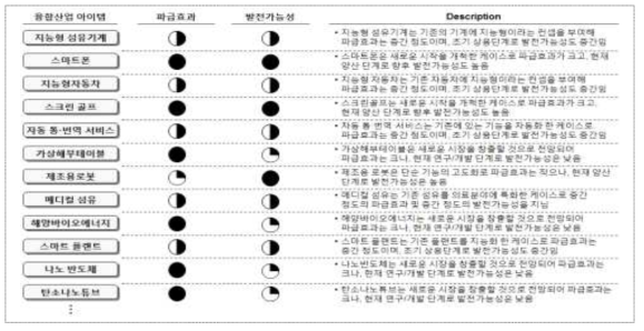 발전가능성 및 파급효과 분석