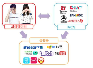 MCN 유통 플랫폼