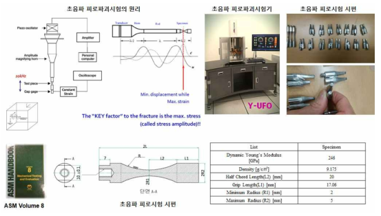 피로 시험 원리 및 시편(CoCr 합금 소재)