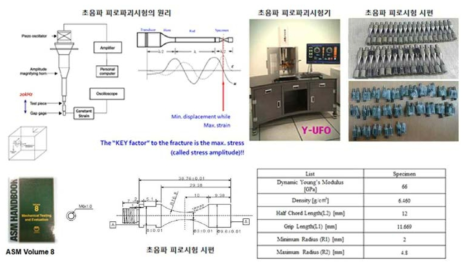 피로 시험 원리 및 시편(NiTi 합금 소재)