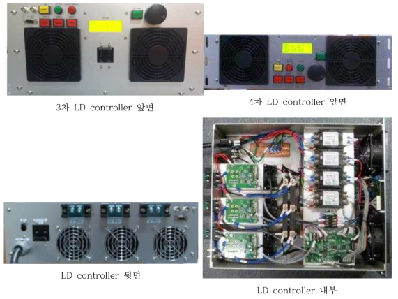 제작한 레이저 드라이버 사진