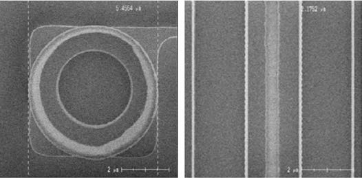 미세 Pattern 구현 CD-SEM Image