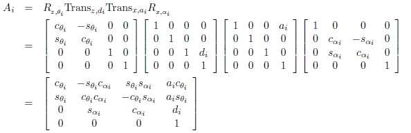 kinematics basic transformation