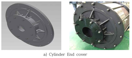 Cylinder cover 시제품 형상