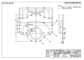 Top cover design drawing image