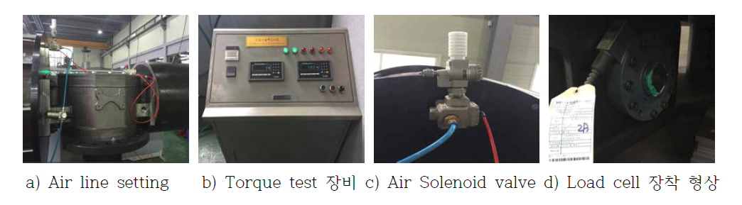 Torque test 장비 구축 형상