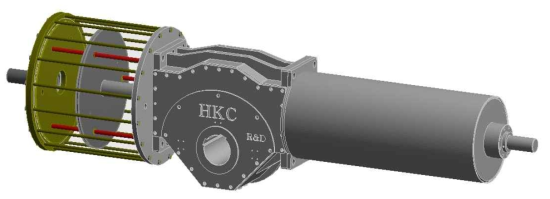 Heavy duty scotch yoke actuator