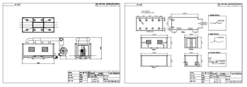 방진 test chamber 설계도면