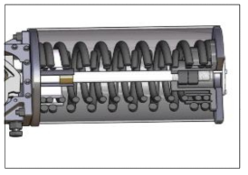 Spring module 3D modeling image