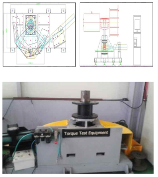 Torque 평가 전용 시험 장비 형상
