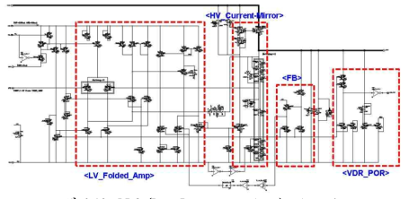 LDO (Low Dropout regulator) schematic