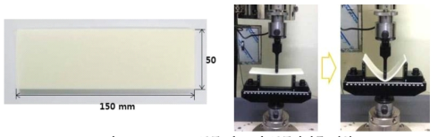 Stiff PP Foam 굴곡 강도 및 굴곡탄성률 시험