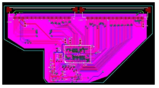 Main PCB의 gerber data