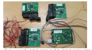 4개 기관의 VCU 모델을 적용한 VCU H/W