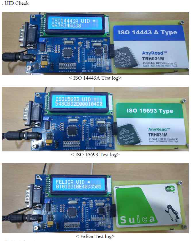 NFC Tag UUID check