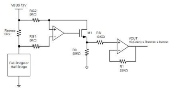 Current Sensing 회로 도식도
