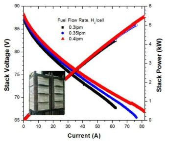 5kW급 스택 성능