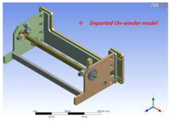 Imported Un-winder model