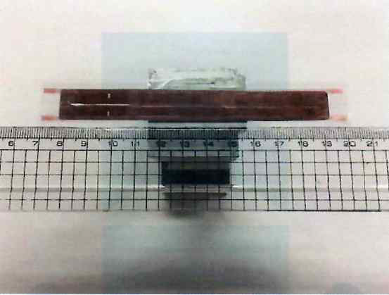 광도파로 측정 샘플사진