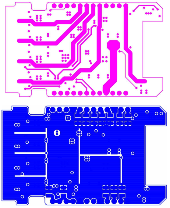 Embedded PCB 층별 구조 및 회로