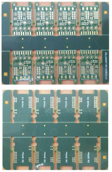 3차년도 100G용광송수신기파워모듈회로가적용된Embedded PCB 제품