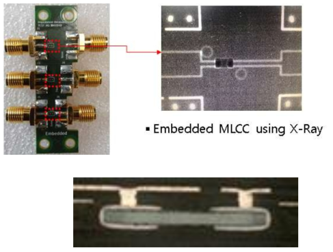 Embedded PCB 테스트 기판