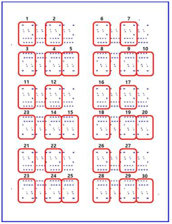 MLCC 0603, 0.15T size Cavity 측정 Piece 시료