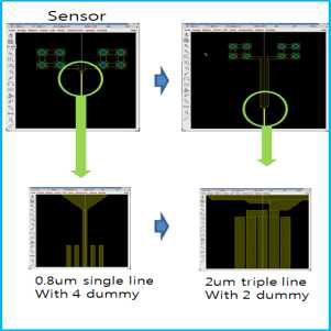 Sensor design 변경