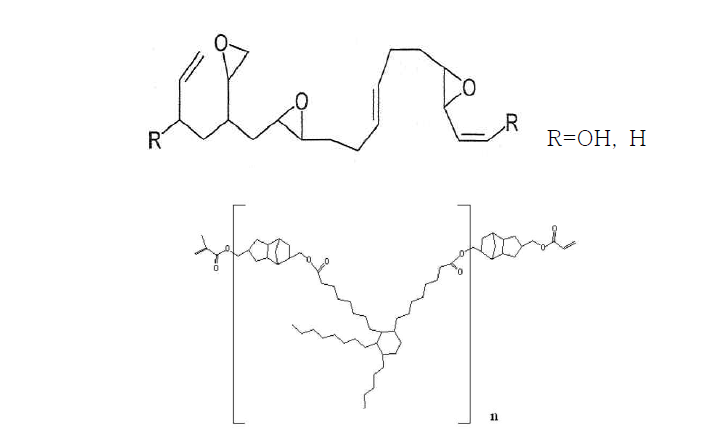 Epoxy Modified Butadiene 및 polyester acrylate