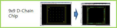 Daisy chain chip의 설계