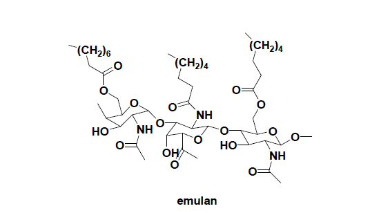 emulsan의 구조