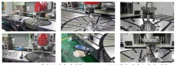 주축(로터리 테이블 : Rotary table) 회전 정밀도 측정 장치