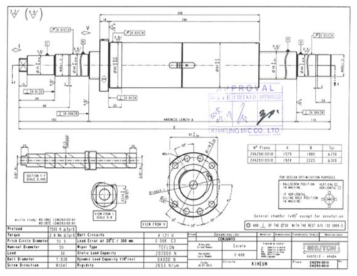 Z축 Ball screw